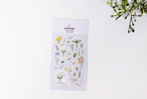 Planner Stickers [1124 fleur] | Flower, Flowery