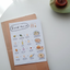 Planner Stickers [1090 food trip#1]