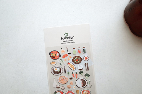 Planner Stickers [1091 food trip 2]