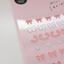 Planner Sticker [121 deco.13] | Pink Ribbon