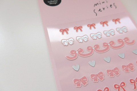 Planner Sticker [121 deco.13] | Pink Ribbon