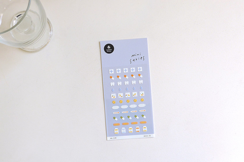 Planner Sticker [118 deco.11] | Medicine