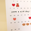 Planner Sticker [109 deco.04] | Brown Bear