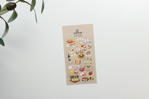 Planner Stickers [1109 food trip 3]