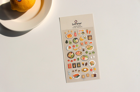 Planner Stickers [1133 food trip #5]