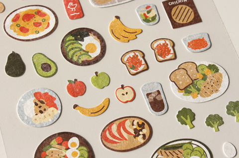 Planner Stickers [1133 food trip #5]