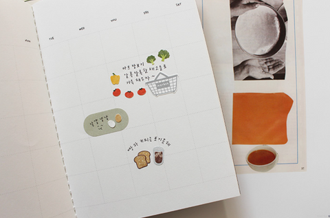 Planner Stickers [1133 food trip #5]