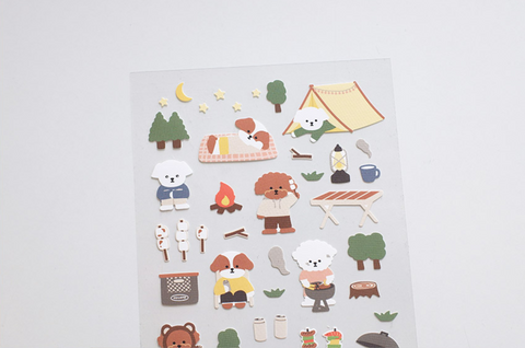 Planner Stickers [1144 let's go camping]