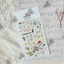 Planner Stickers [1089 flower letter]