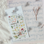 Planner Stickers [1089 flower letter]