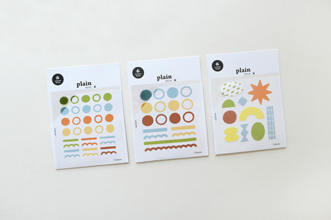 Planner Stickers [1672 plain.68]