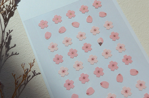 Planner Sticker [106.flower.01] | Pink Blossom