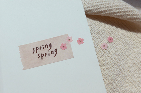 Planner Sticker [106.flower.01] | Pink Blossom