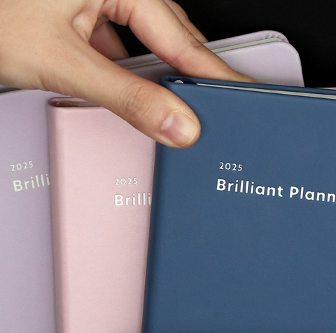 2025 Brilliant Daily Planner [7colors] | Daily Diary