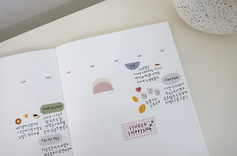 Planner Stickers [1662 plain.58]