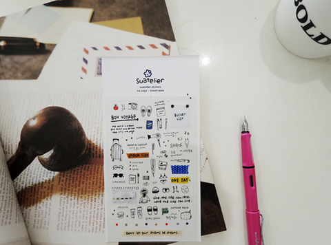 Planner Stickers [1057 travel note]