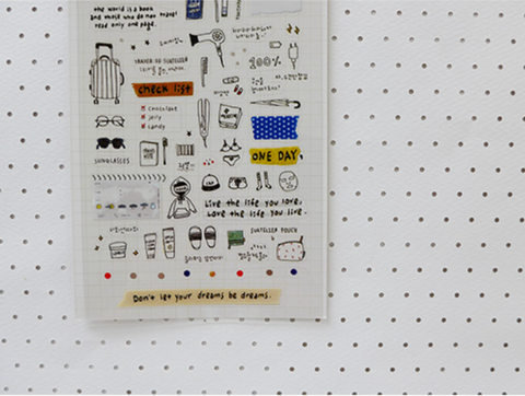 Planner Stickers [1057 travel note]