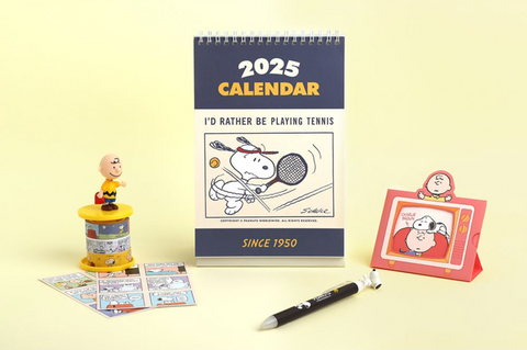 2025 Peanuts Snoopy Desk Calendar V