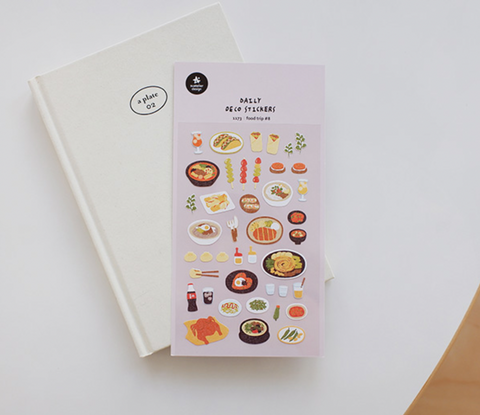 Planner Stickers [1173 food trip #8]