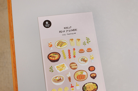 Planner Stickers [1173 food trip #8]