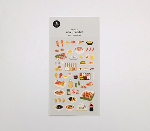 Planner Stickers [1149 food trip #6]