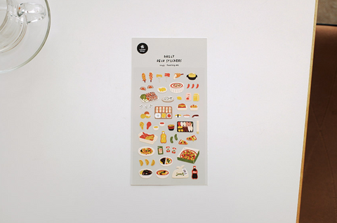 Planner Stickers [1149 food trip #6]