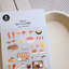 Planner Stickers [1149 food trip #6]