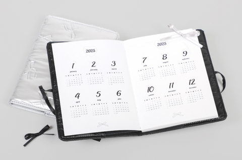 2025 Vela Diary [4types] | 2025 Monthly Planner