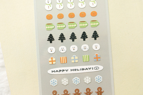 Planner Sticker [129 deco.19] | Winter, Snow