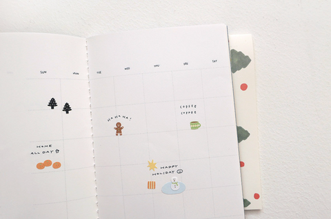 Planner Sticker [129 deco.19] | Winter, Snow