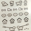 Planner Sticker [128 deco.18] | walk a dog