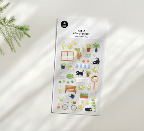 Planner Stickers [1163 a green alley]