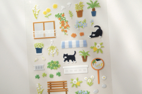 Planner Stickers [1163 a green alley]