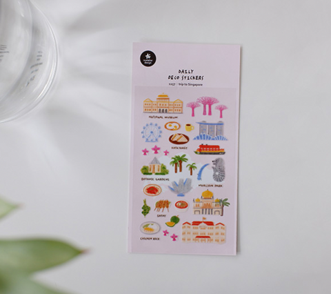 Planner Stickers [1157 trip to Singapore]