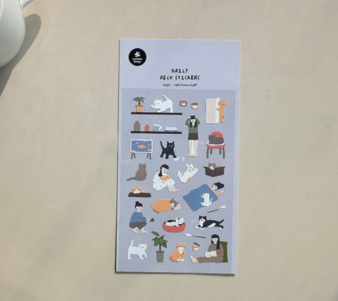 Planner Stickers [1150 cats have staff]