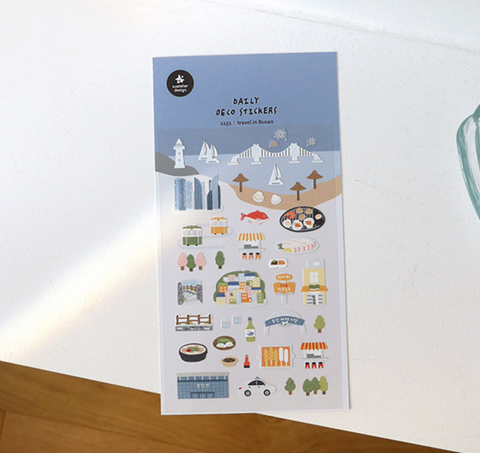 Planner Stickers [1151 travel in Busan]