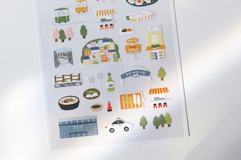 Planner Stickers [1151 travel in Busan]