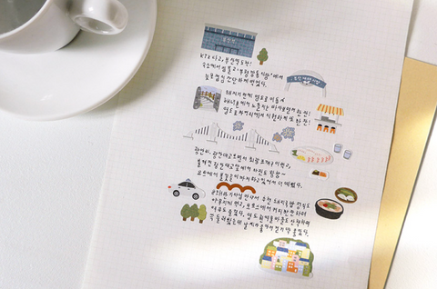 Planner Stickers [1151 travel in Busan]