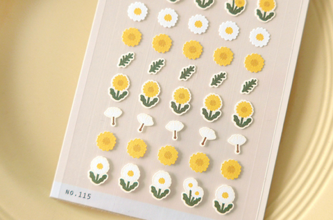 Planner Sticker [115 flower.02]