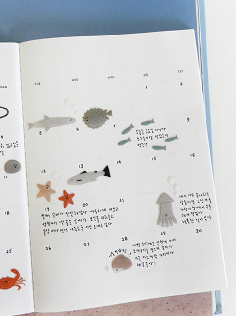 Planner Stickers [1130 under the sea]