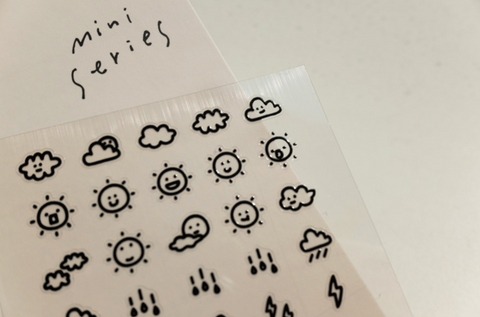 Planner Sticker [110 deco.05] | weather