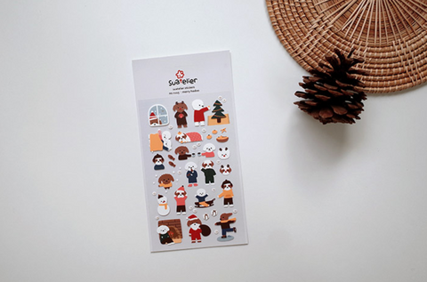 Planner Stickers [1115 merry hodoo] | puppy