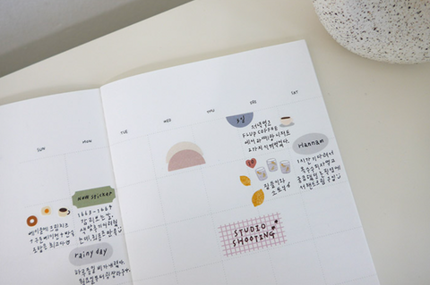 Planner Stickers [1664 plain.60] | label