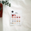 Planner Stickers [1657 plain.53] | heart