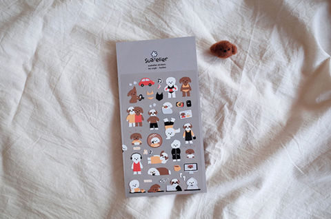 Planner Stickers [1096 hodoo] | puppy