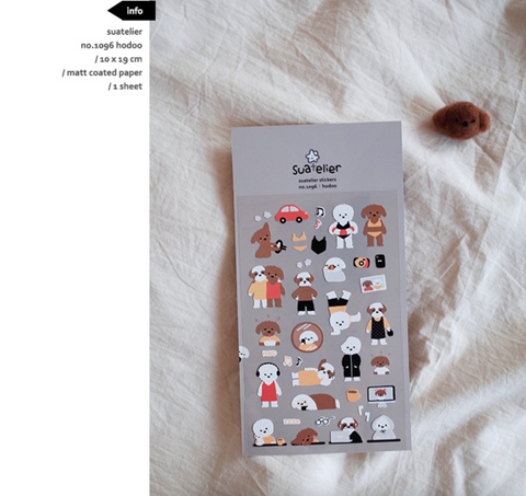 Planner Stickers [1096 hodoo] | puppy