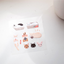 Planner Seal Stickers [1532 nyang nyang] | kitty cat