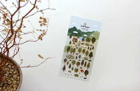 Planner Stickers [1098 forest]