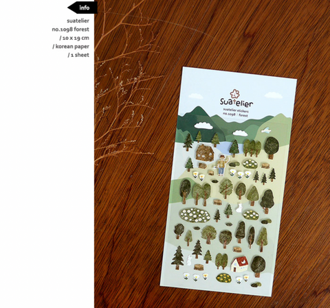 Planner Stickers [1098 forest]