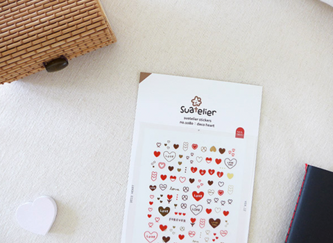 Planner Stickers [1080 deco heart]